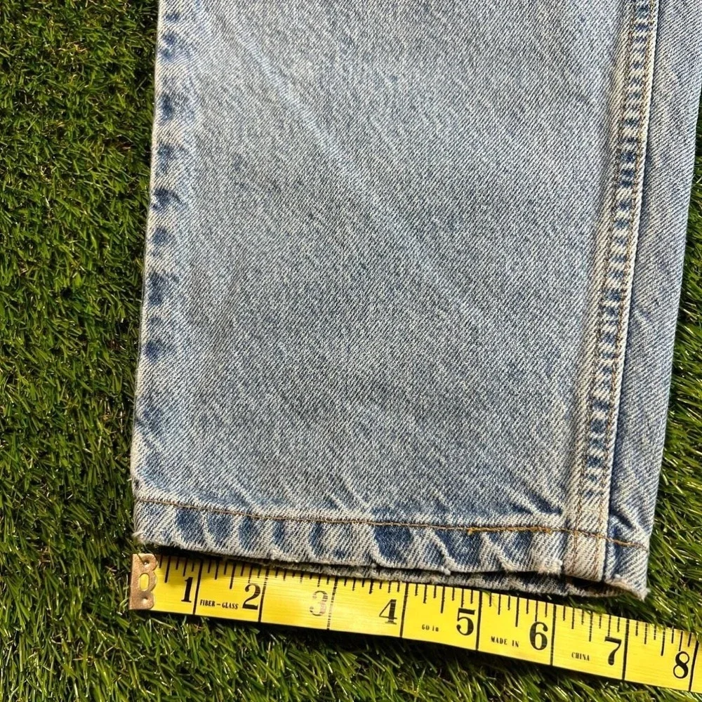 Vintage Levis Orange Tab 560 USA Made Loose Tapered Jeans W34 L30 90s Denim